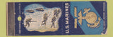 Matchbook Cover - US Marines WORN