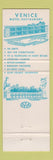 Matchbook Cover - Venice Motel Restaurant Hagerstown MD