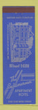 Matchbook Cover - The Baltimorean Apartment Hotel Baltimore MD