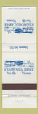 Matchbook Cover - Schaff Funeral Home West Allis WI