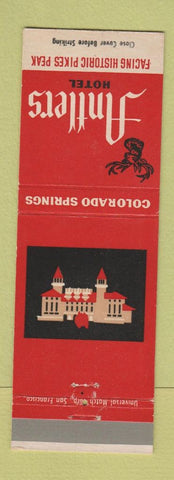 Matchbook Cover - Antlers Hotel Colorado Springs