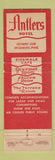 Matchbook Cover - Antlers Hotel Colorado Springs
