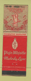 Matchbook Cover - Pig N Whistle Southern California CA WEAR