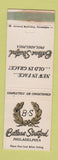 Matchbook Cover - Bellevue Stratford Hotel Philadelphia PA WEAR