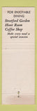 Matchbook Cover - Bellevue Stratford Hotel Philadelphia PA WEAR