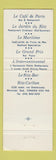 Matchbook Cover - Ritz Carlton Hotel Montreal QC WEAR