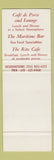 Matchbook Cover - Ritz Carlton Hotel Montreal QC WEAR