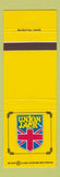 Matchbook Cover - Union Jack Pub Indianapolis Speedway IN