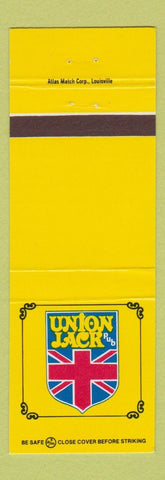 Matchbook Cover - Union Jack Pub Indianapolis Speedway IN