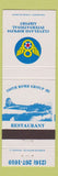 Matchbook Cover - Cleveland Hoplins Airport 100th Bomb Group Restaurant OH