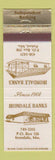 Matchbook Cover - Irondale Banks MO Potosi