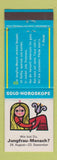 Matchbook Cover - Horoscope Virgo girlie German