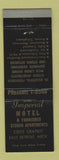 Matchbook Cover - Imperial Motel East Detroit MI WEAR
