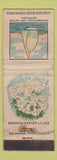 Matchbook Cover - Comoy Pipes Tobacco John Pitt Hamilton Bermuda WORN