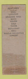 Matchbook Cover - Hotel Bermudiana Hamilton Bermuda St Georges