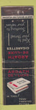 Matchbook Cover - Ardath De Luxe Cigarettes Australia WORN