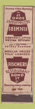 Matchbook Cover - Fischers Restaurant London UK WORN