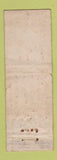 Matchbook Cover - Fischers Restaurant London UK WORN