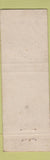Matchbook Cover - Junior Carlton Club UK England WORN