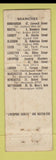 Matchbook Cover - Liverpool Cables UK England WEAR
