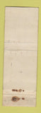Matchbook Cover Boning and Read Sevenoaks Tobacco Station Parade UK England WORN