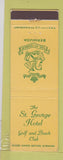 Matchbook Cover - St George Hotel Golf Beach Club Bermuda