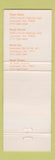 Matchbook Cover - Host Luxury Resorts Lancaster Harrisburg PA