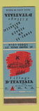 Matchbook Cover - Hotel Village D' Itatiaia Sobre Loja