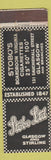 Matchbook Cover - Strobe Ltd Glasgow Stirling UK Boardroom Virginia Cigarettes