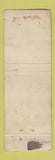 Matchbook Cover - Strobe Ltd Glasgow Stirling UK Boardroom Virginia Cigarettes