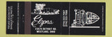 Matchbook Cover - Elzona Restaurant Westlake OH