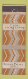 Matchbook Cover - Regent Palace Hotel UK England WEAR
