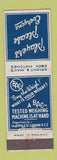Matchbook Cover - BAC Weighing Player's Tobacco? UK England