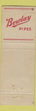 Matchbook Cover - House of Bewlay Cigarettes UK England