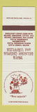 Matchbook Cover - Van's Belgian Crepes Waffles Schaumburg IL #1