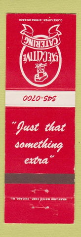 Matchbook Cover - Executive Catgering