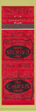 Matchbook Cover - Caucus Room Waukesha WI restaurant