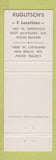 Matchbook Cover - Restaurant Bowling Kuglitsch's West Milwaukee New Berlin WI