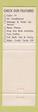 Matchbook Cover - Roadstar 8 Motel Madison La Crosse Appleton Janesville WI