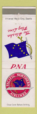 Matchbook Cover - Pacific Northern Airlines WEAR