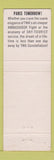Matchbook Cover - TWA Airlines Paris France girlie