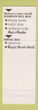 Matchbook Cover - Ted's Restaurants Bloomfield Hills Pontiac MI