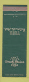 Matchbook Cover - Great Plains Hotels Indian