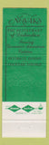 Matchbook Cover - Novak's Brookline MA