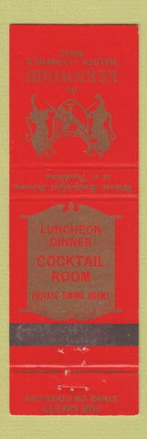 Matchbook Cover - Kernwood Malden Lynnfield MA