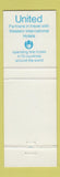 Matchbook Cover - United Airlines WEAR