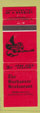 Matchbook Cover - Buchaneer Restaurant Burgessville ON