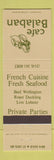 Matchbook Cover - Cafe Balaban French ST Louis MO