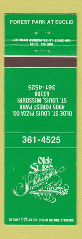 Matchbook Cover - Olde St Louis Pizza MO