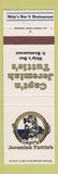 Matchbook Cover - Capt'n Jeremiah Tuttle's Bar Restaurant Kansas City MO